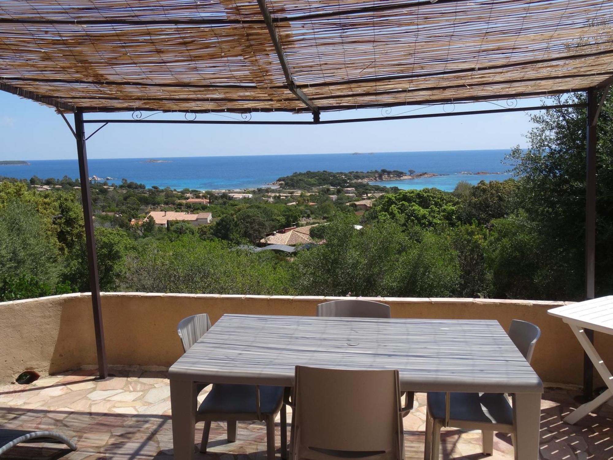Villa Independante 2/5 Personnes - Palombaggia Vue Mer Magnifique Porto Vecchio Esterno foto